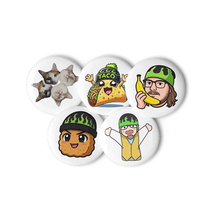 Emote Button Set 1 product image (3)