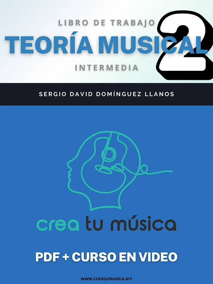 Libro de Trabajo de Teoría Musical Intermedia product image (1)