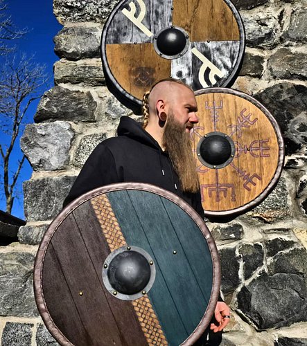 Prepare yourself - protection and safety 🛡

From idea to viking shield ⚒️
I craft my own path — one shield at a time.
Ready f...