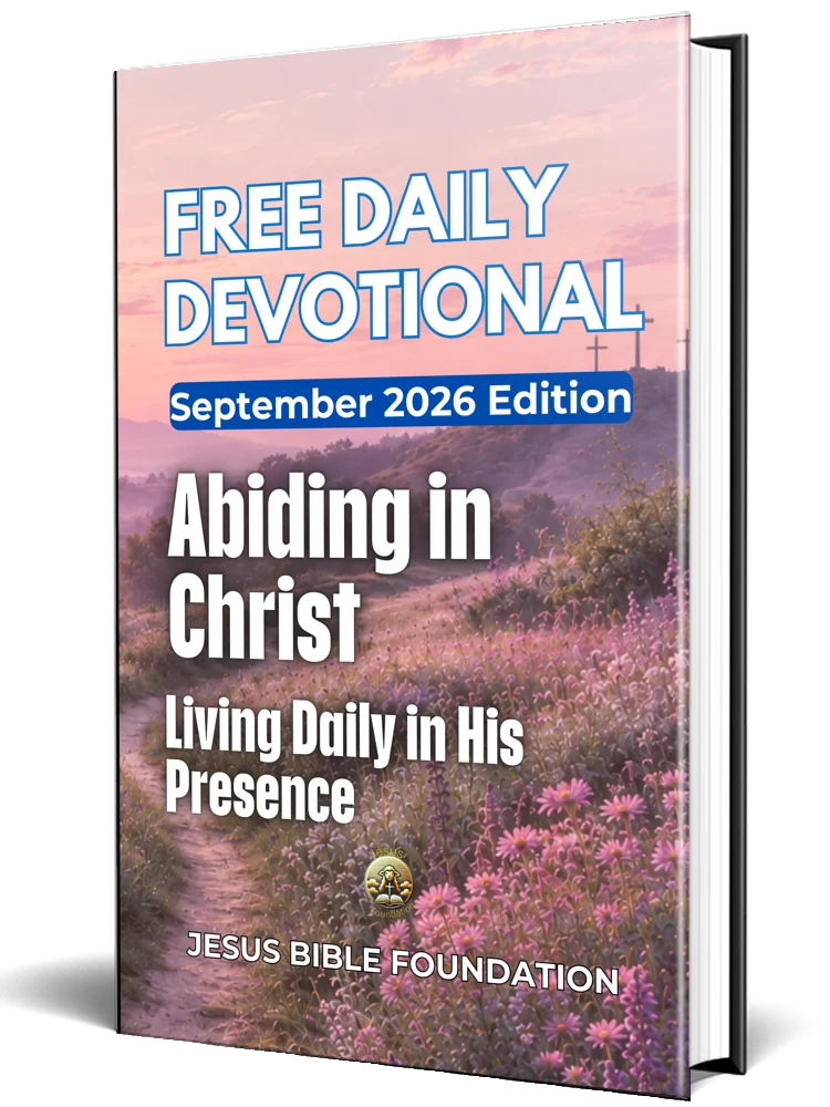 Free Daily Devotional September 2026 Edition: Abiding in Christ: Living Daily in His Presence product image (1)