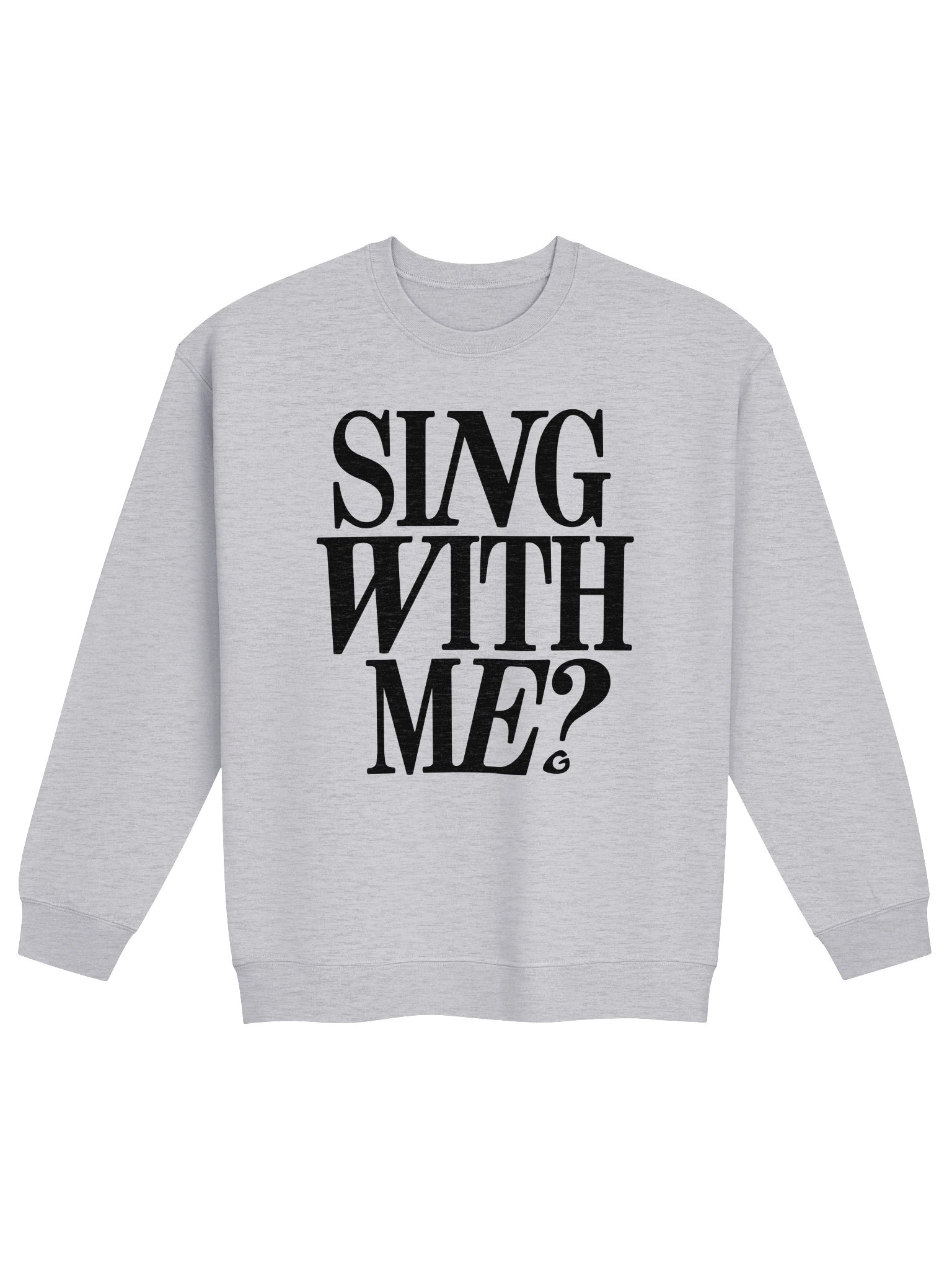 Sing With Me Crewneck — Pastels product image (1)