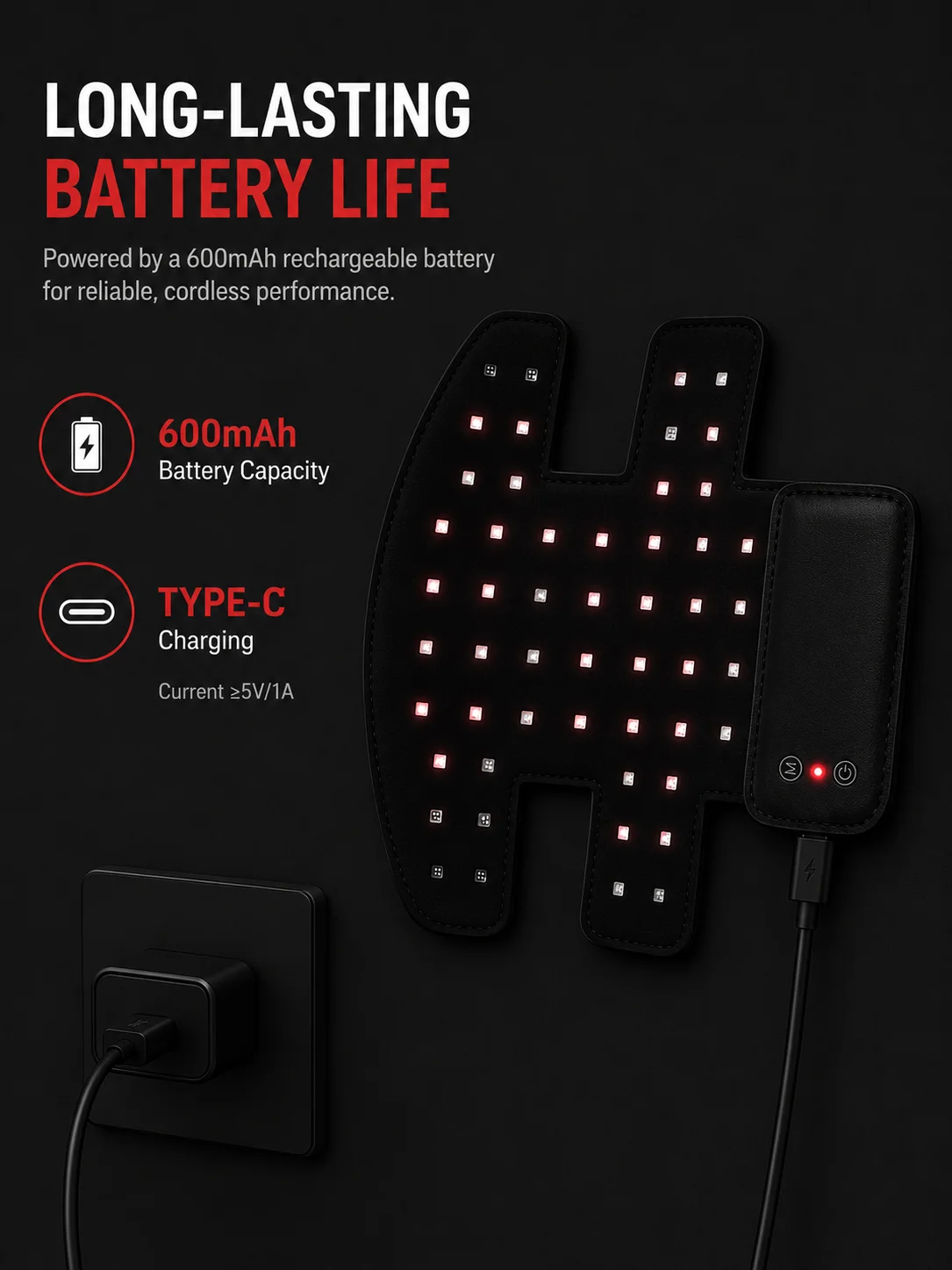 Red Light Therapy Cap product image (3)