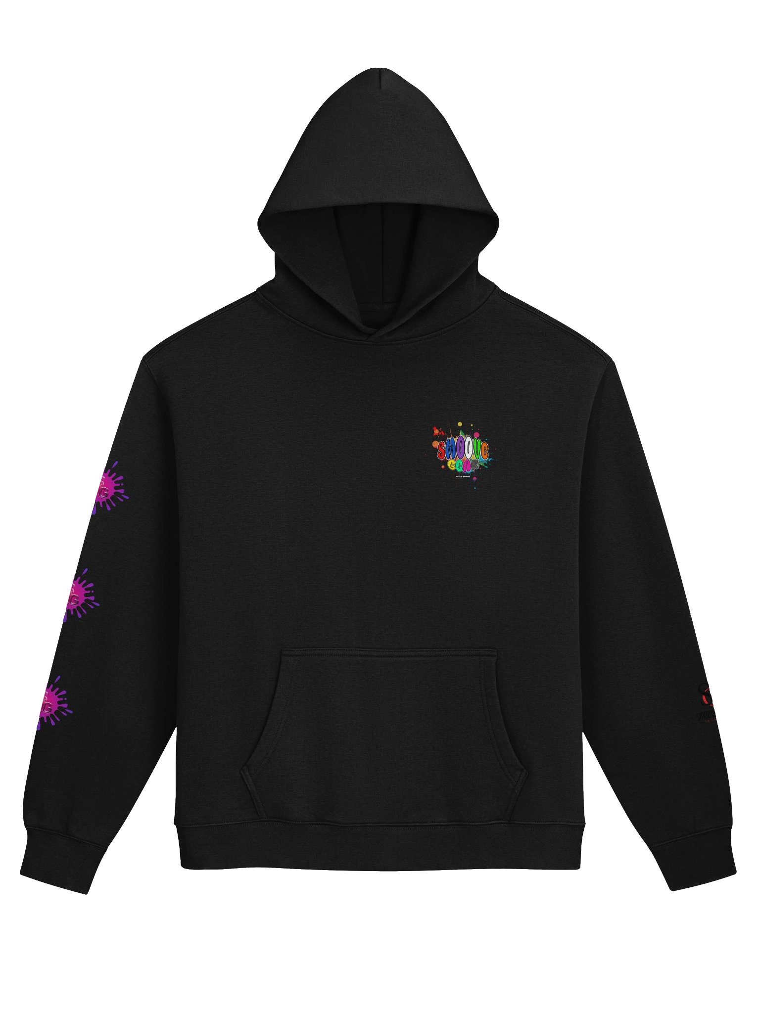 Graffiti Splash Relaxed Hoodie product image (2)