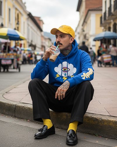 No hace falta correr
cuando sabes a dónde vas.

Streetwear con carácter.
2026.

Áspero Bogotá.