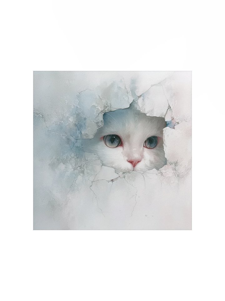 Powder blue: White Cat Peek product image (1)