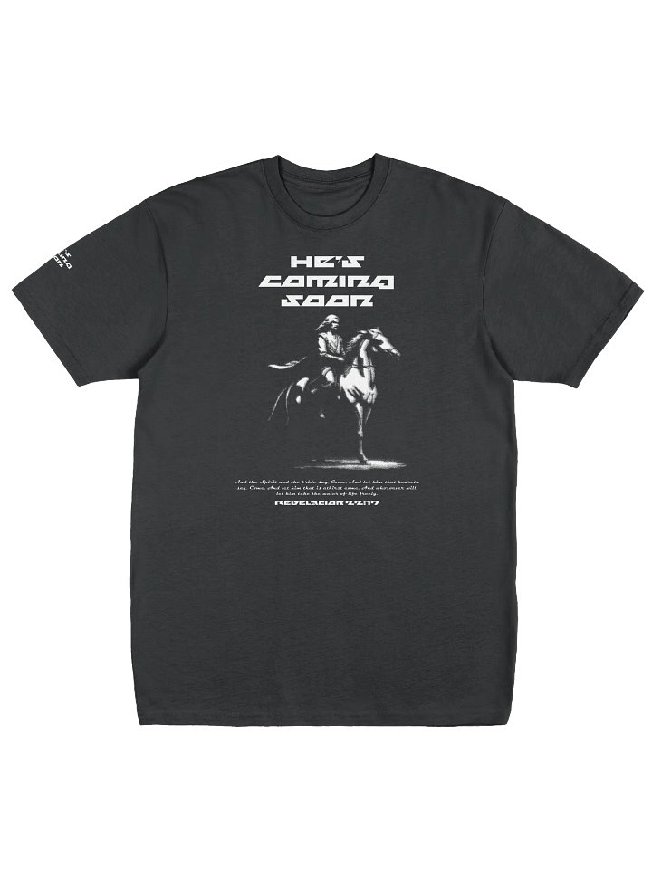 He's Coming Soon Collection - Cotton Heritage Men's Premium Heavyweight Tee product image (1)