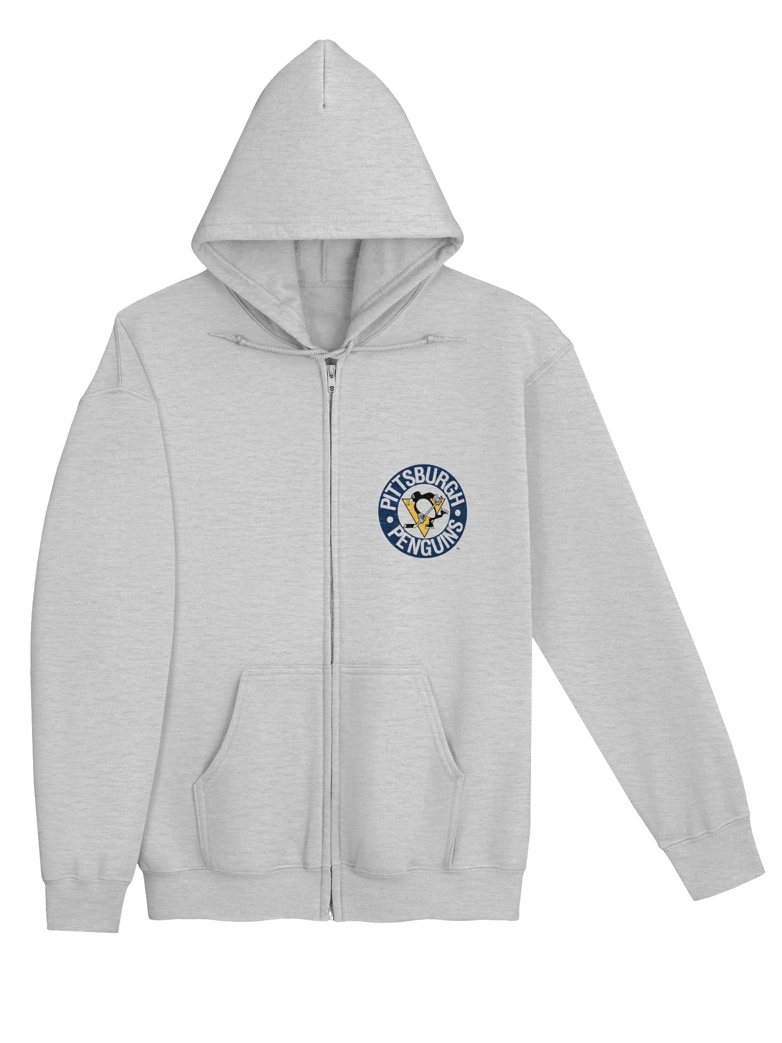 Pittsburgh Penguins Vintage Crest Zip Hoodie product image (3)