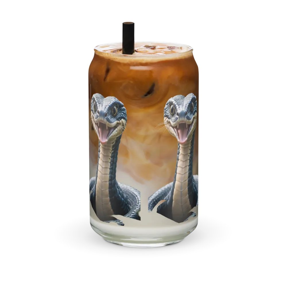 Smiling Snake Can-Shaped Glass Set product image (42)