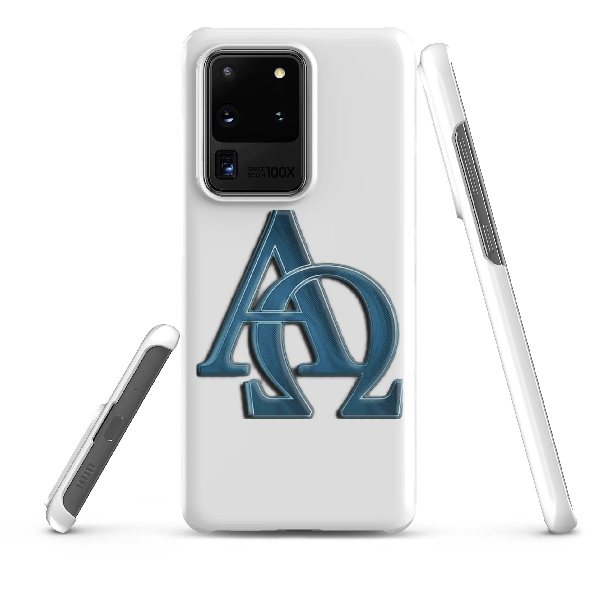 Alpha Omega symbol in teal Snap Case product image (7)