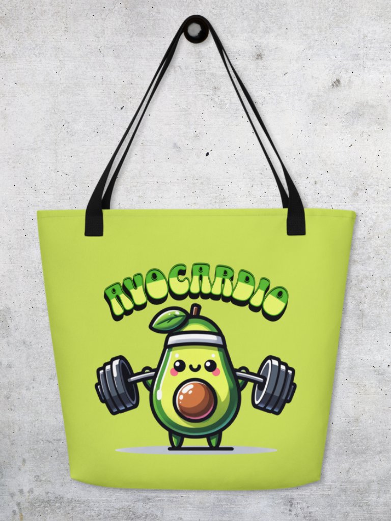 Avocardio Fitness Tote Bag product image (1)