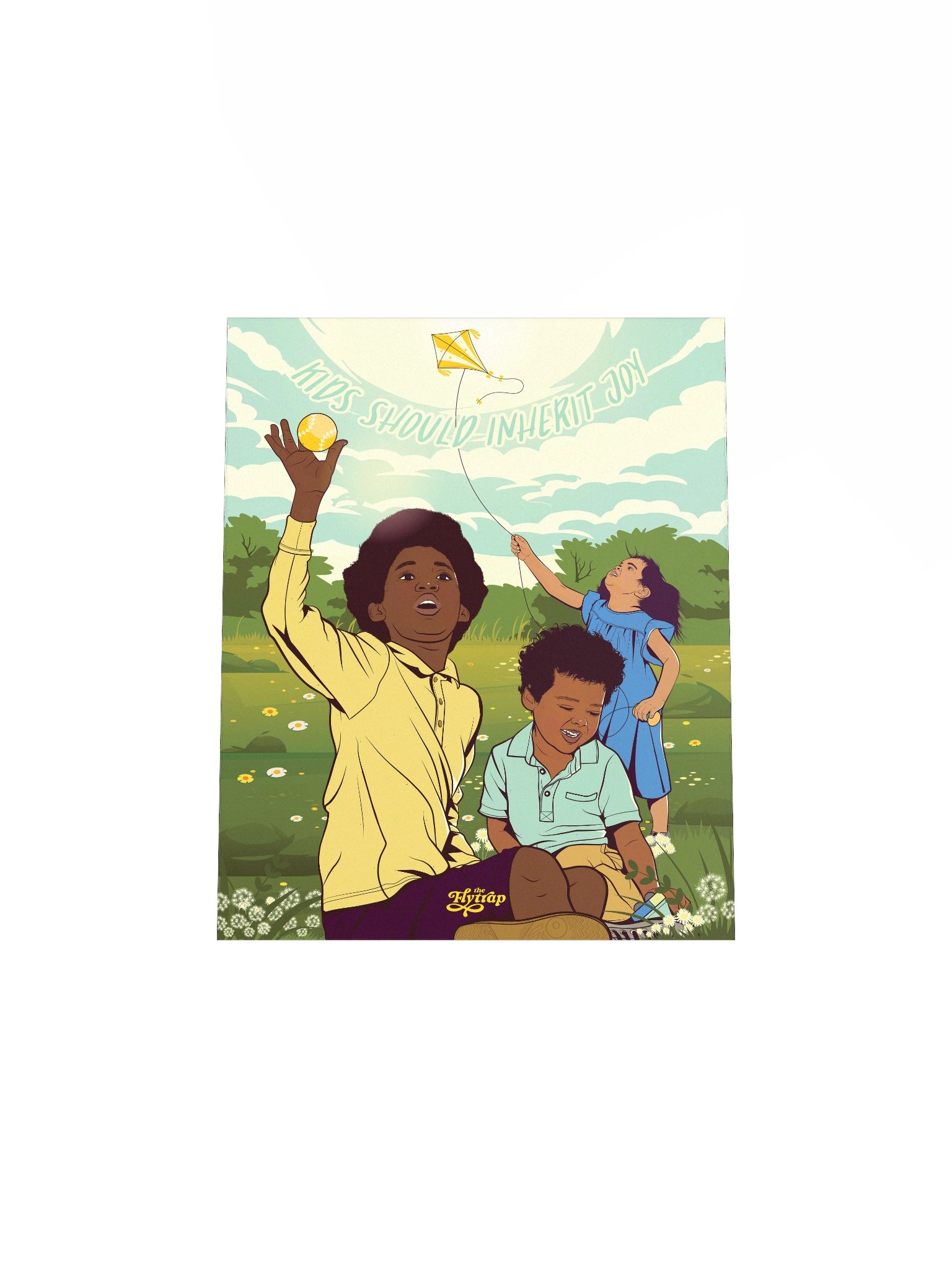 kids should inherit joy 8x10 poster product image (4)