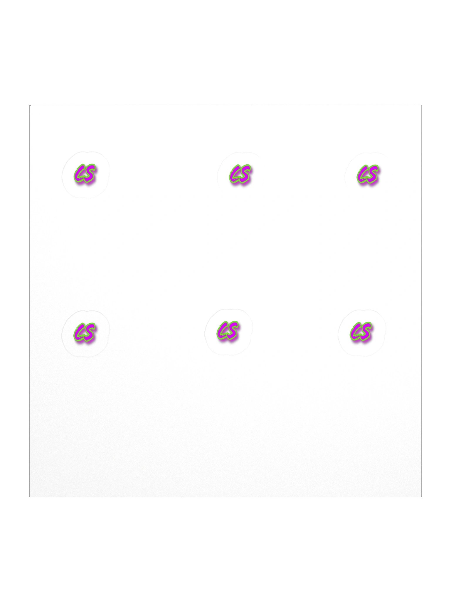 CS Stickers 6PK product image (1)