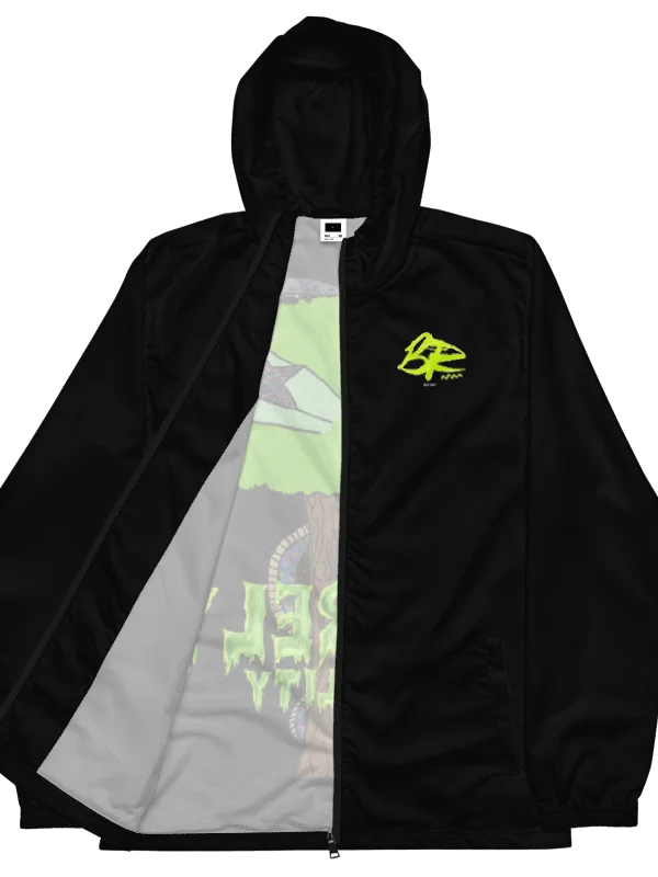 "BR SNAKE" WINDBREAKER (BLK) product image (1)