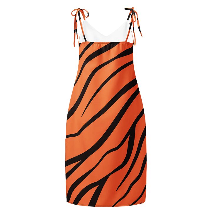 Tiger Stripes Flow: All-Over Print Slip Dress product image (2)