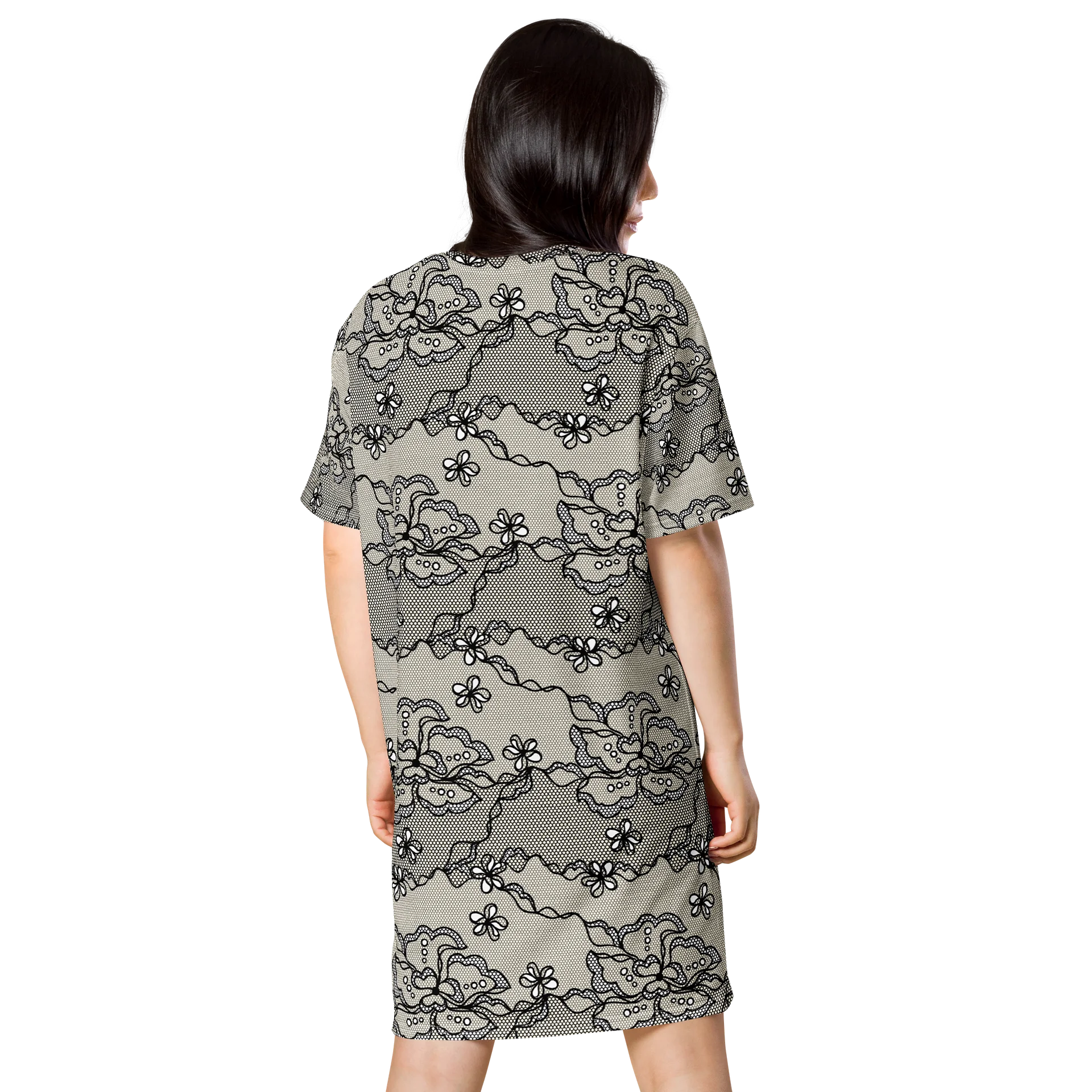Haunted Lace Tee Dress product image (2)