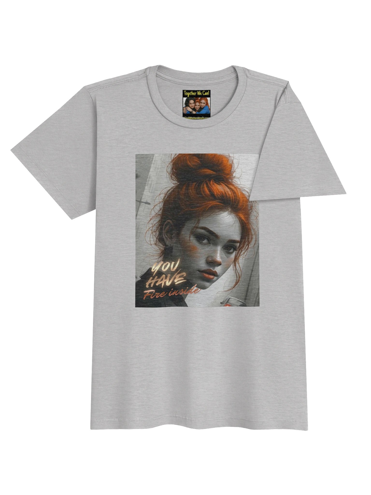 Mind Matter-You Have Fire Inside- Women's Basic Softstyle T-Shirt product image (32)