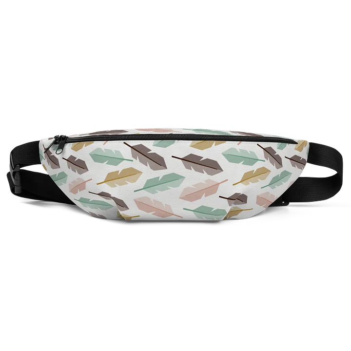 Mid-Century Modern Feathers All-Over Fanny Pack product image (1)