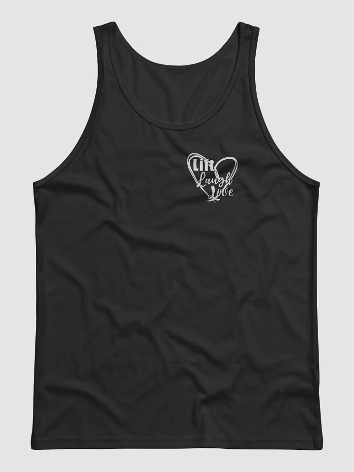 Lift Laugh Love Light Mode Scribble Heart Tank Top product image (4)