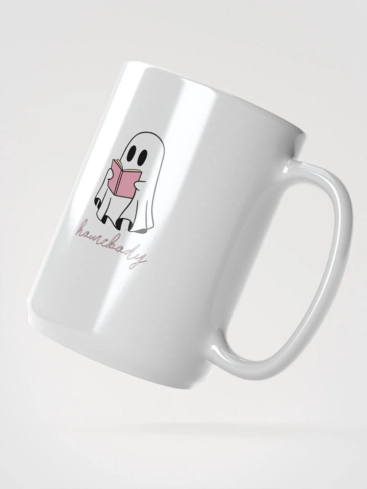 Homebody Ghost White Glossy Mug product image (2)