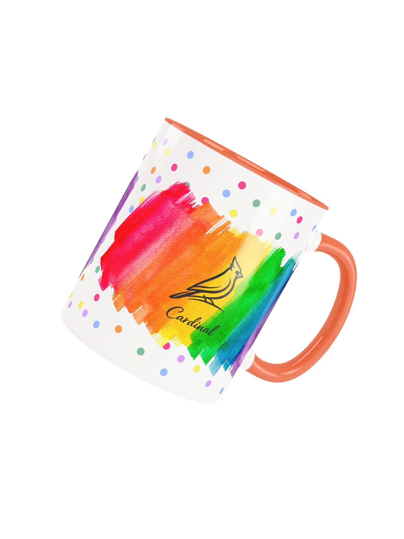 Colorburst Cardinal Silhouette Mug – 11oz / 15oz product image (39)