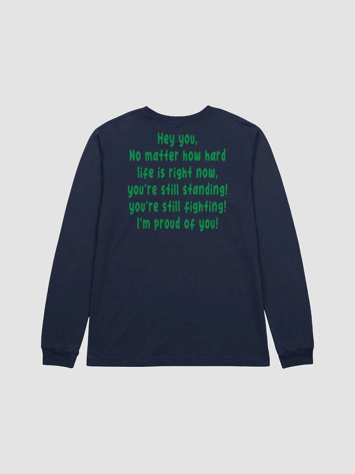 hey you male navy long tshirt product image (2)