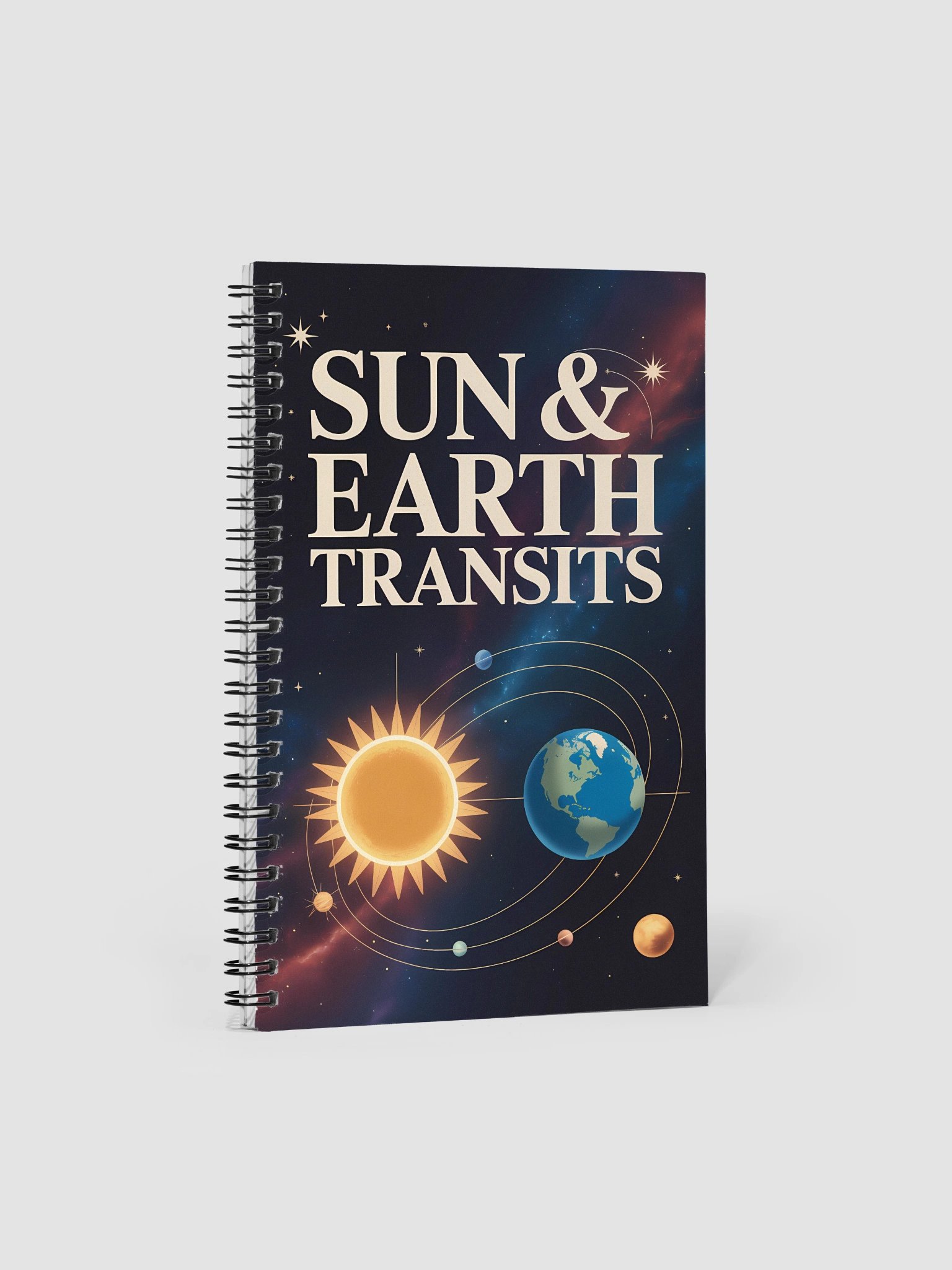 Sun & Earth Transits Spiral Notebook product image (3)