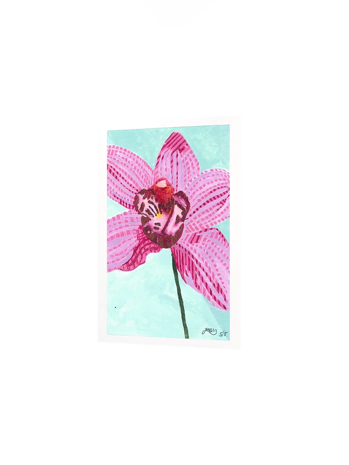 Memory Orchid ( 5"x7" Poster/Matt) product image (2)