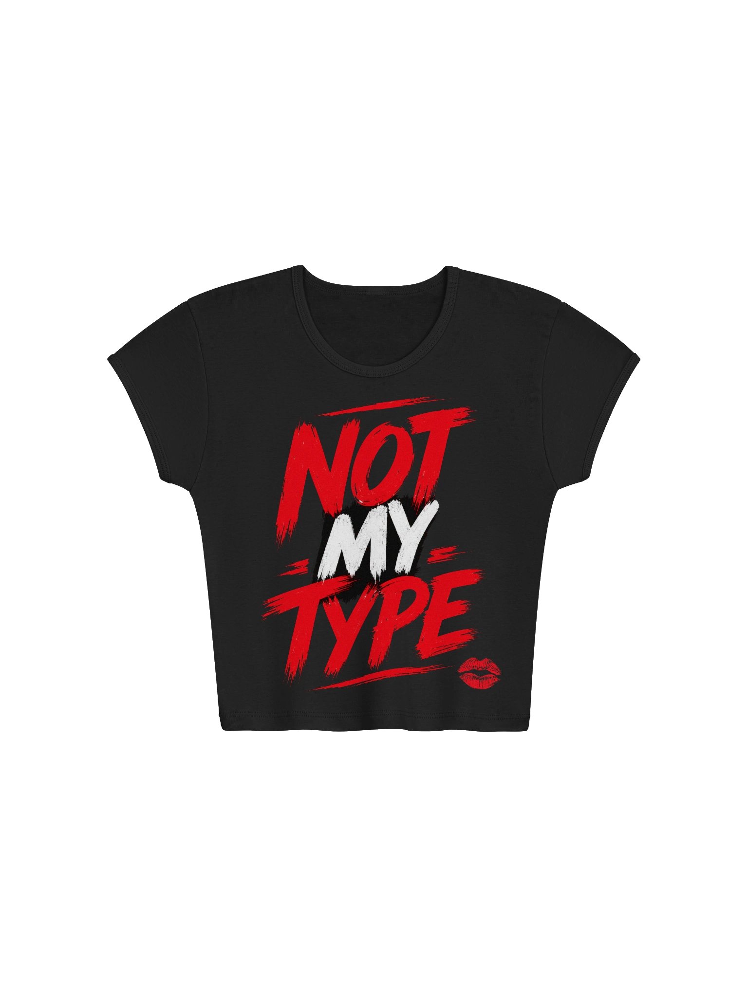 DROP 008: NOT MY TYPE Crop Top product image (3)