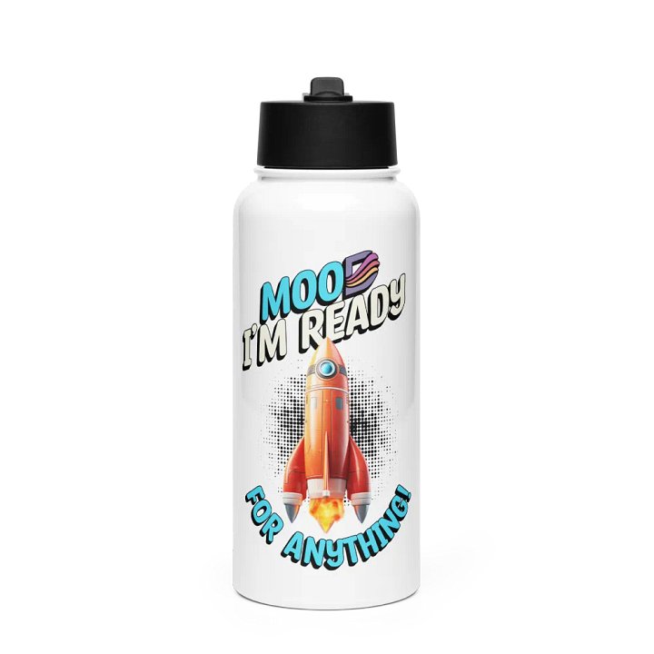 Rocket Fuel Stainless Steel Water Bottle product image (1)