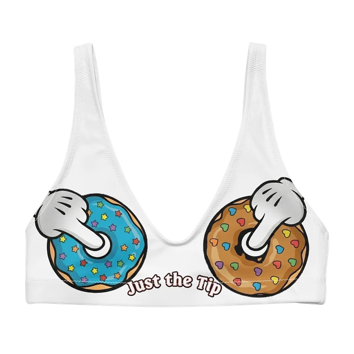 Just The Tip - Sports Bikini Top - 11 Sizes (XS to 6XL) product image (2)