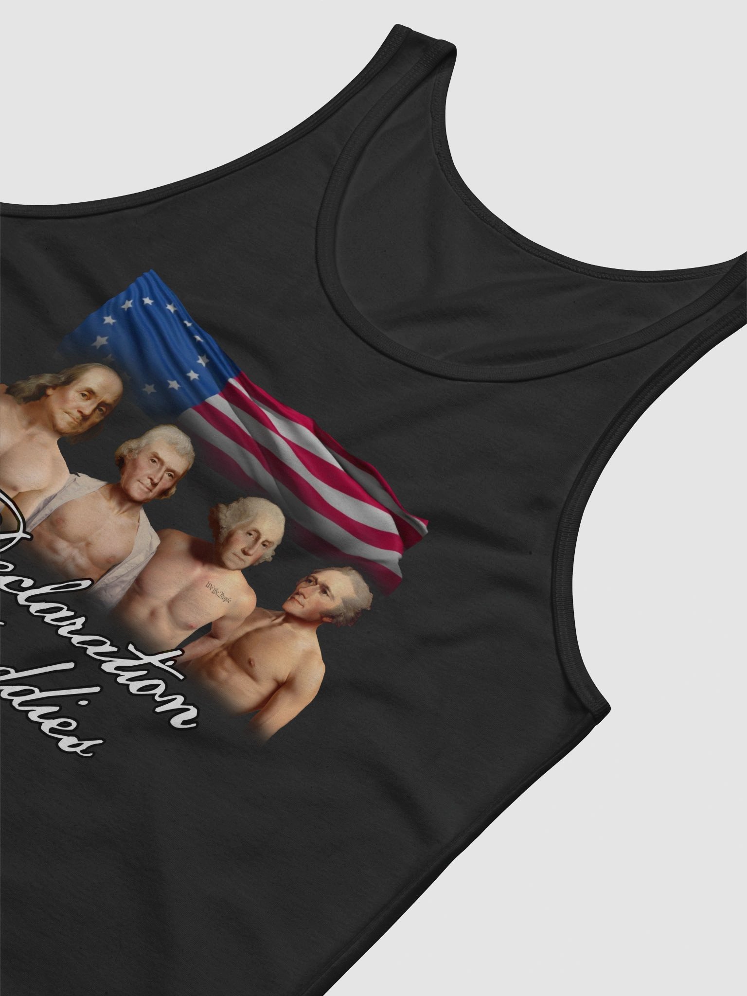 Declaration Daddies Tank Top - Funny 4th of July Founding Fathers America 250 product image (3)
