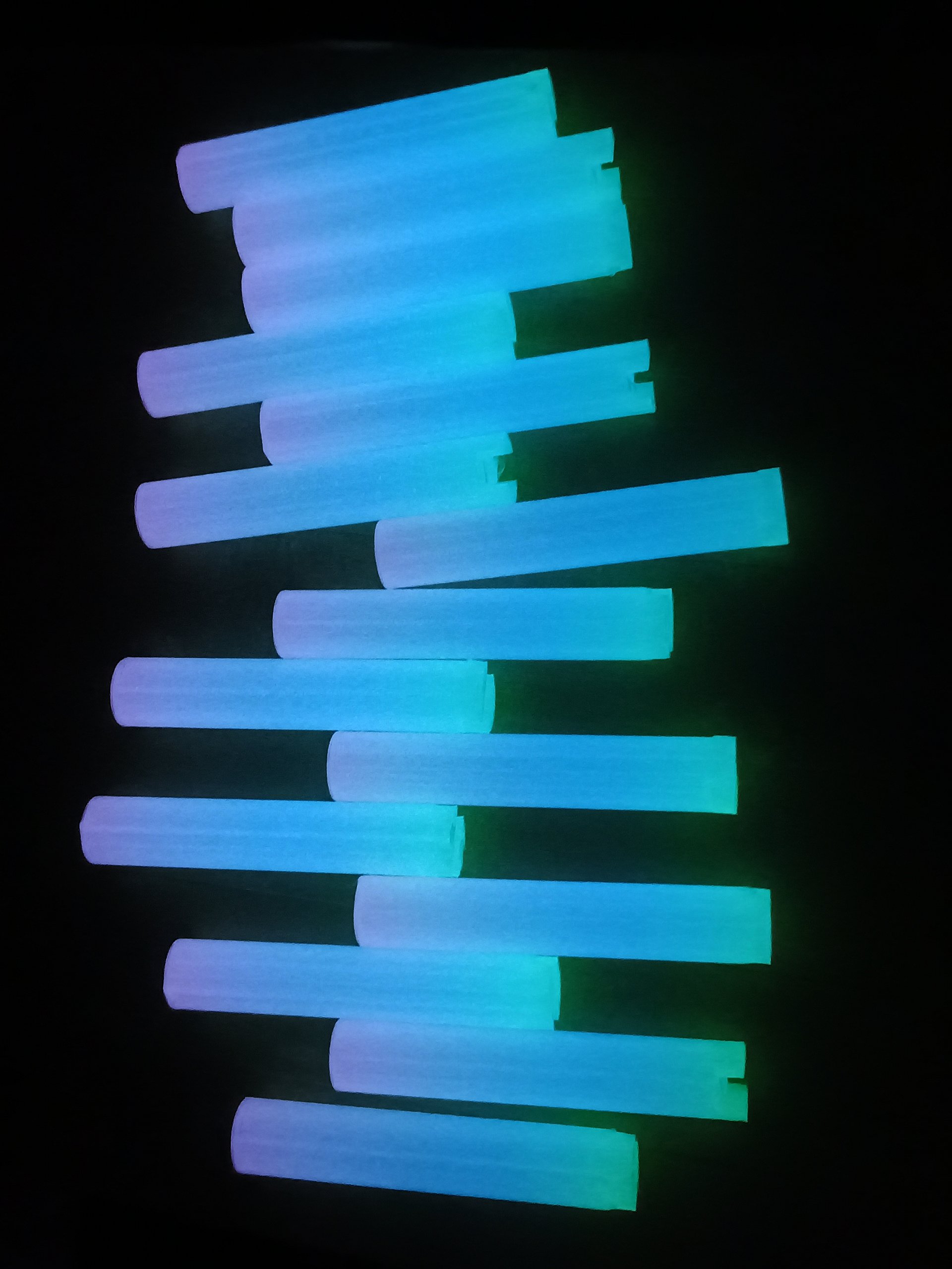 Multi-color Glow in the Dark Plug follower product image (1)
