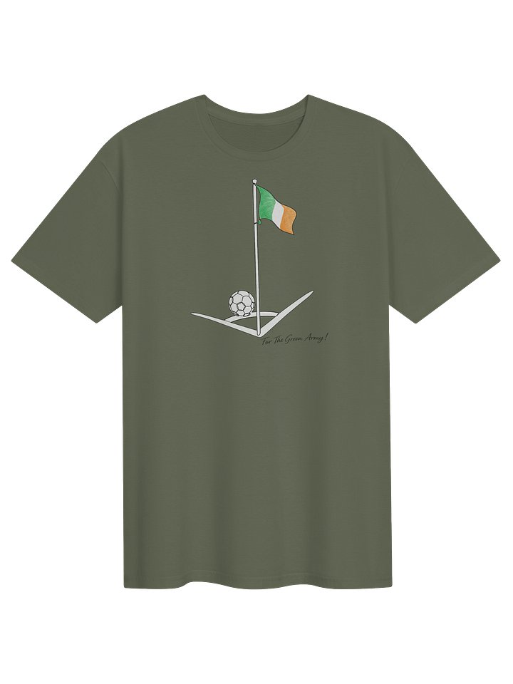 For The Green Army Corner Flag Tee product image (1)