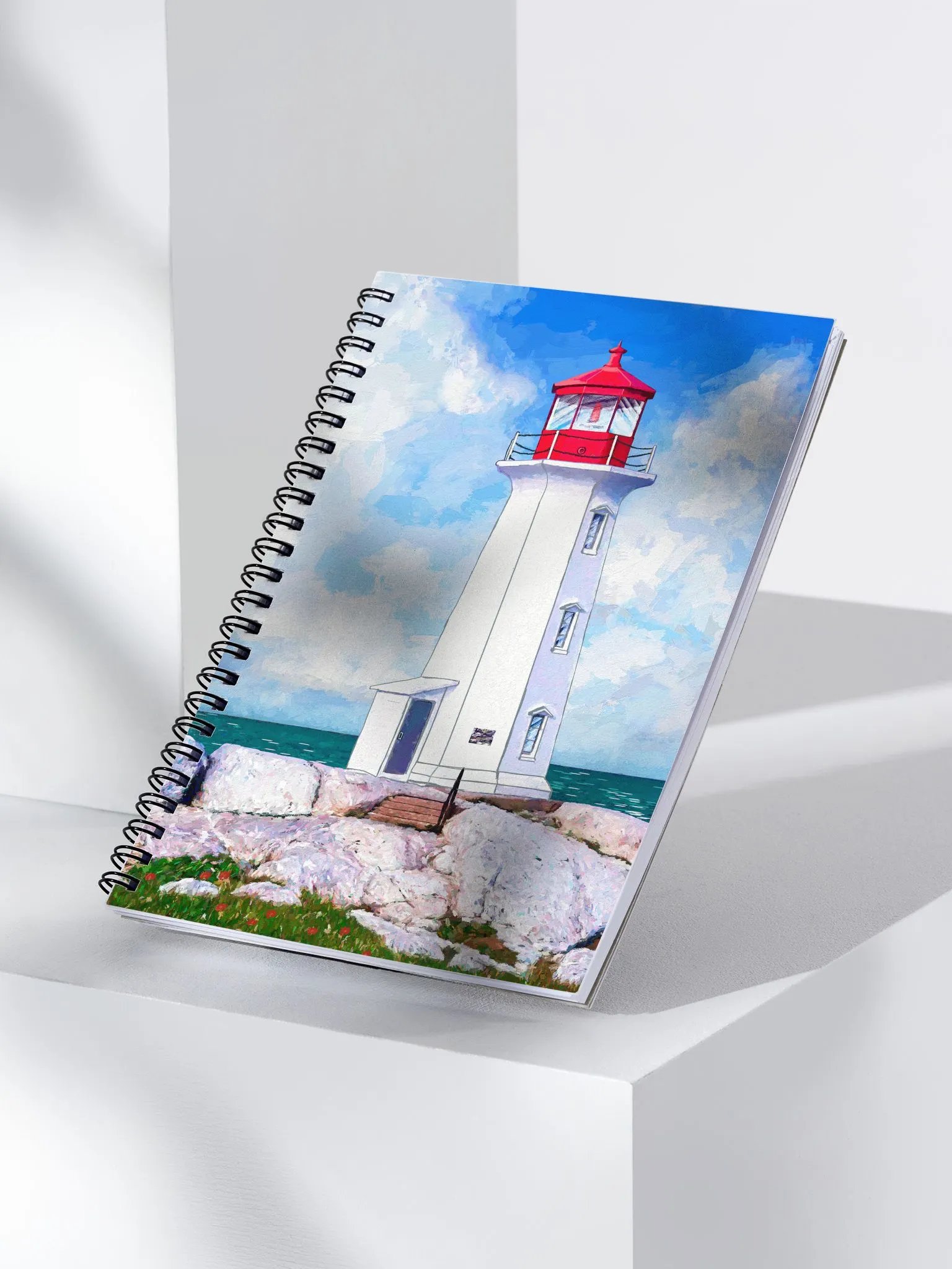 Peggys Cove Lighthouse - Nova Scotia Spiral Notebook product image (3)