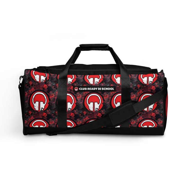 Paint Splatter Headphones All-Over Print Duffle Bag product image (1)