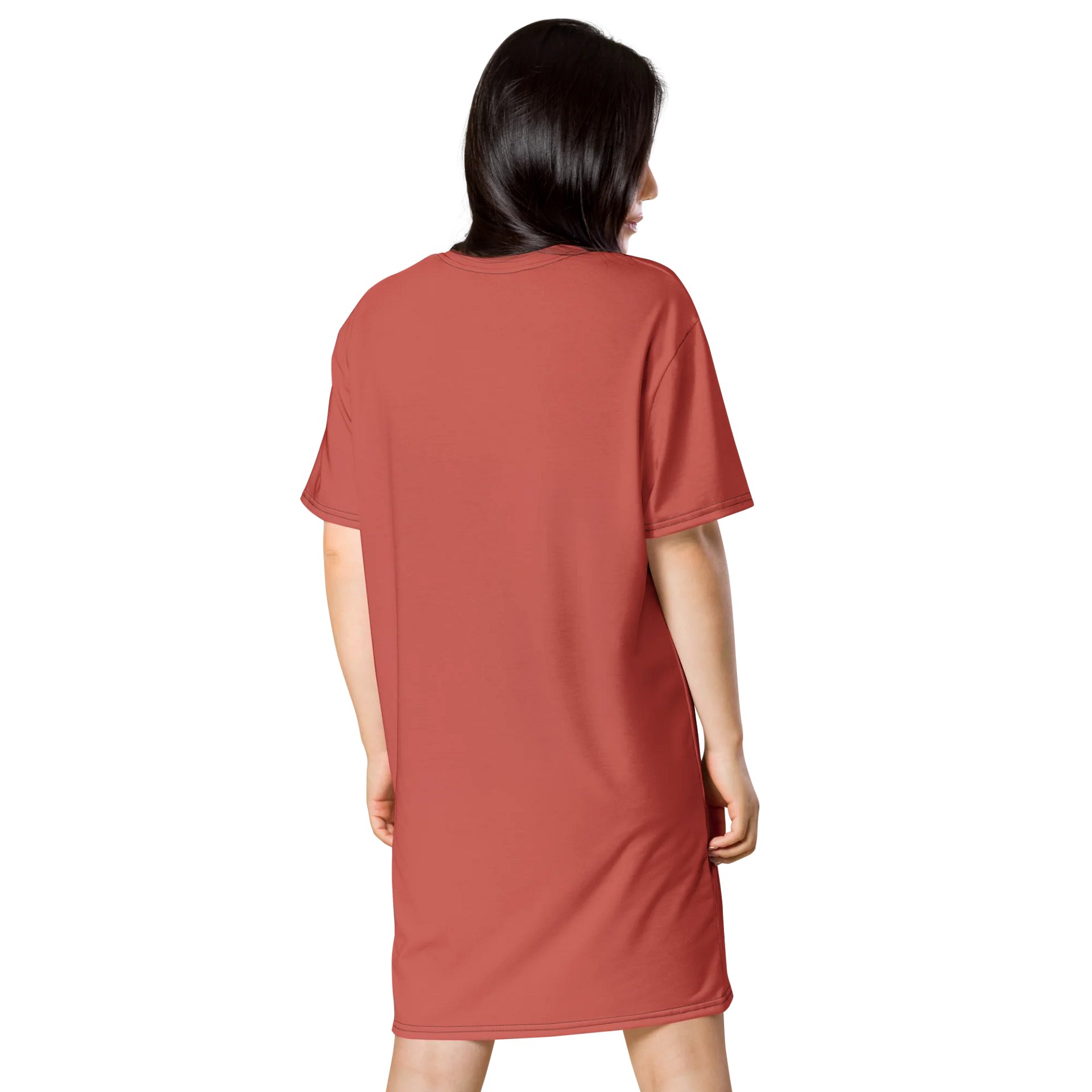 Sunglo Oversized T-Shirt Dress | Stretchy Fabric | Casual or Formal Style | Sizes 2XS-6XL | Exclusive Design product image (2)