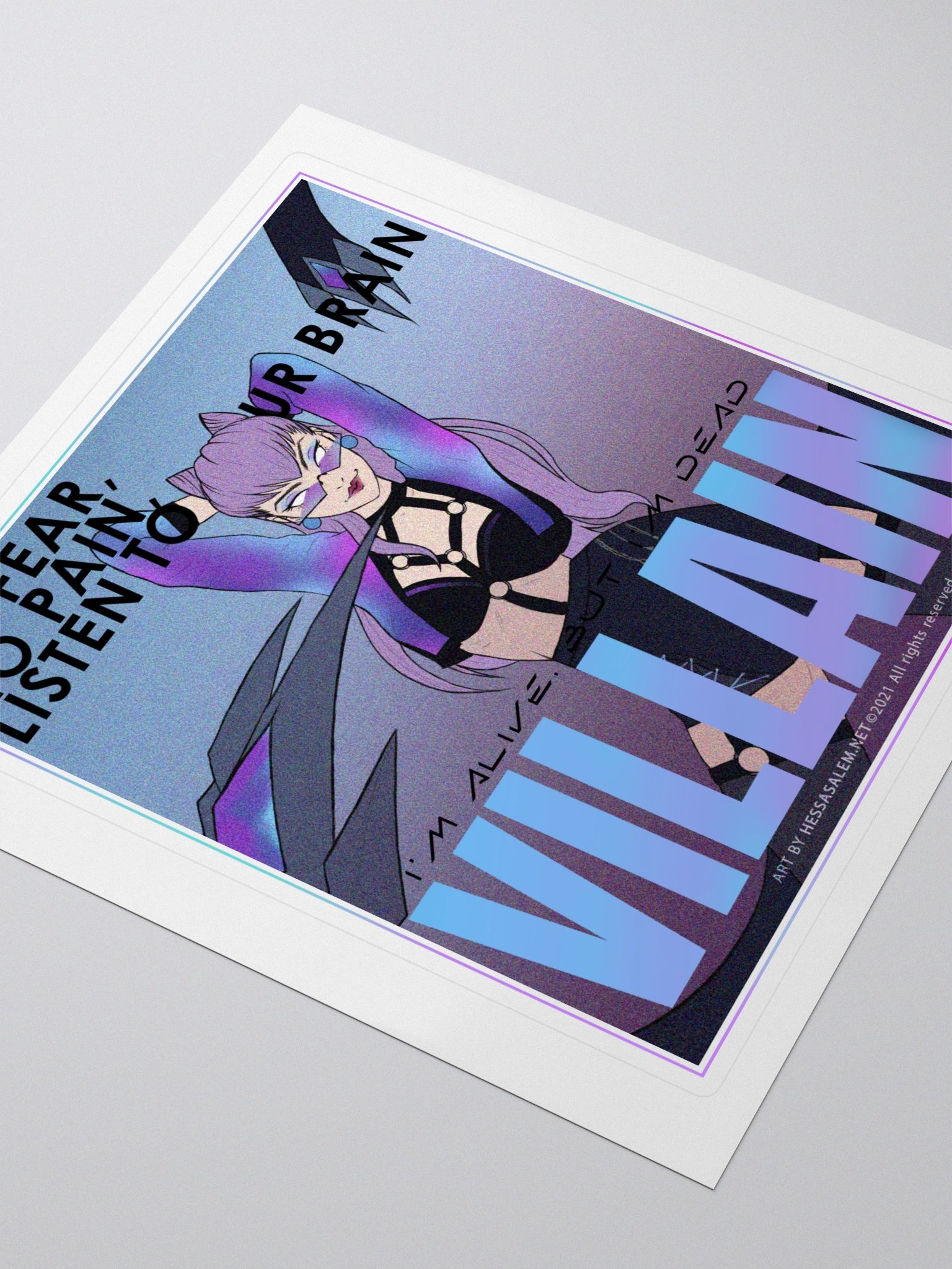 Villain // Sticker product image (2)