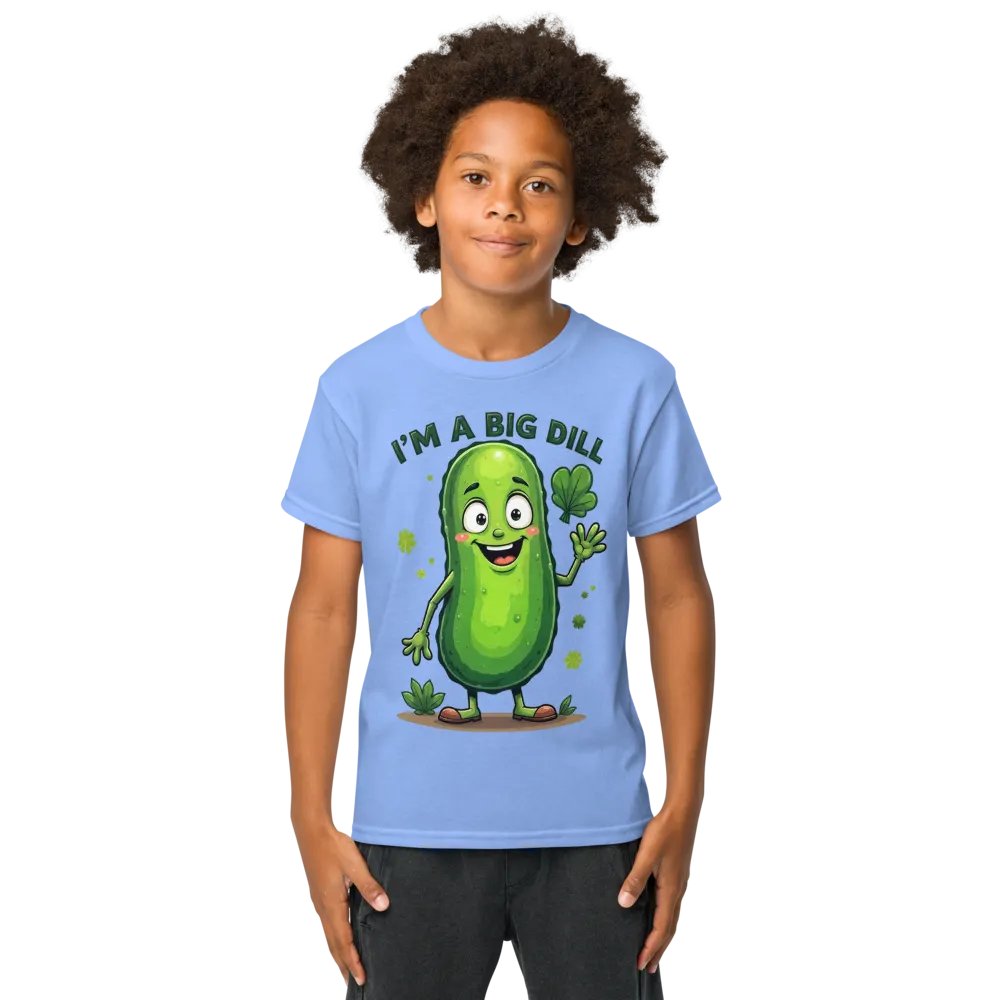 Big Dill Kids' Moisture-Wicking Sports Tee product image (4)