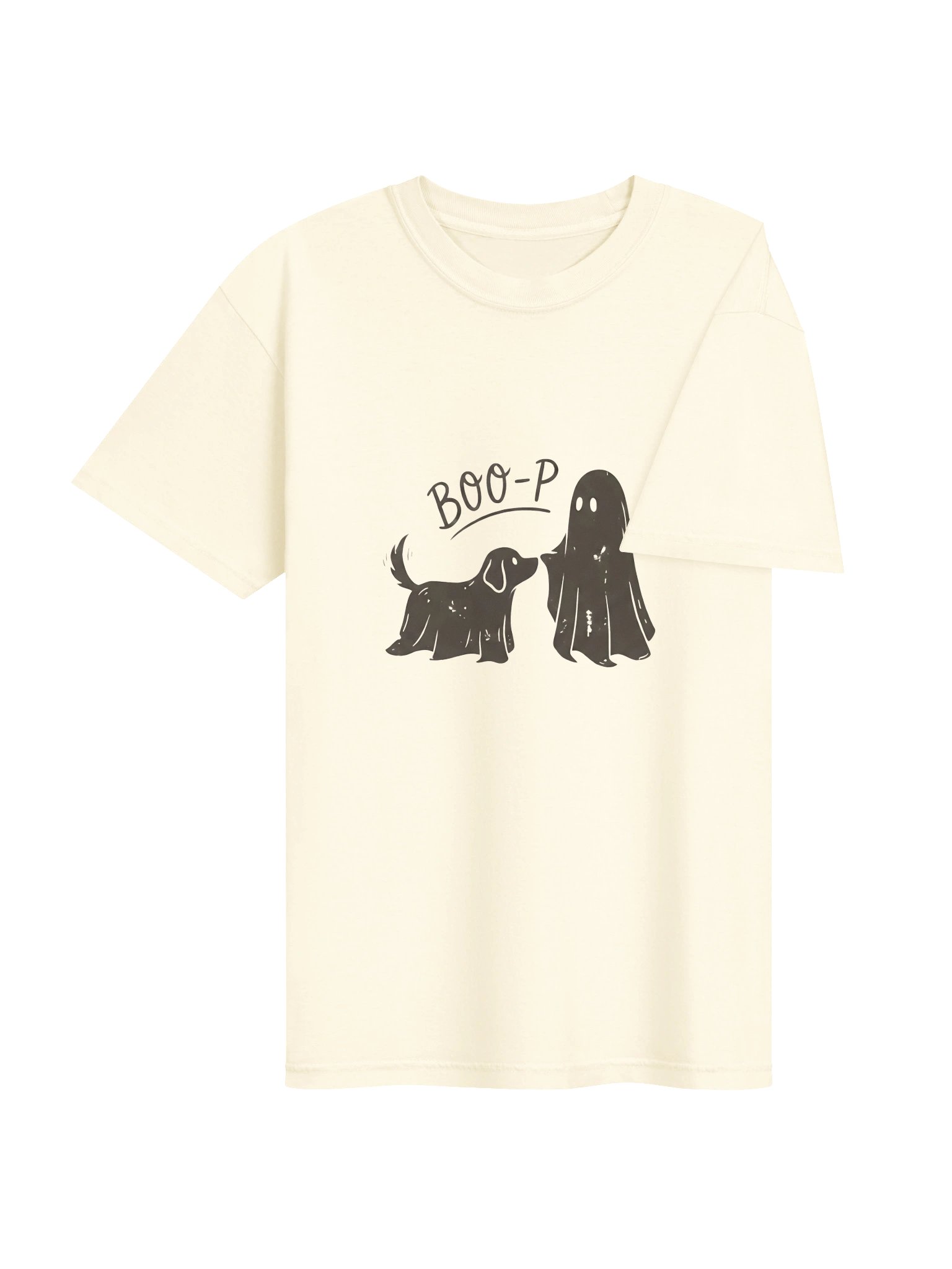 Ghost Dog "Boo-P" Halloween T-Shirt product image (86)