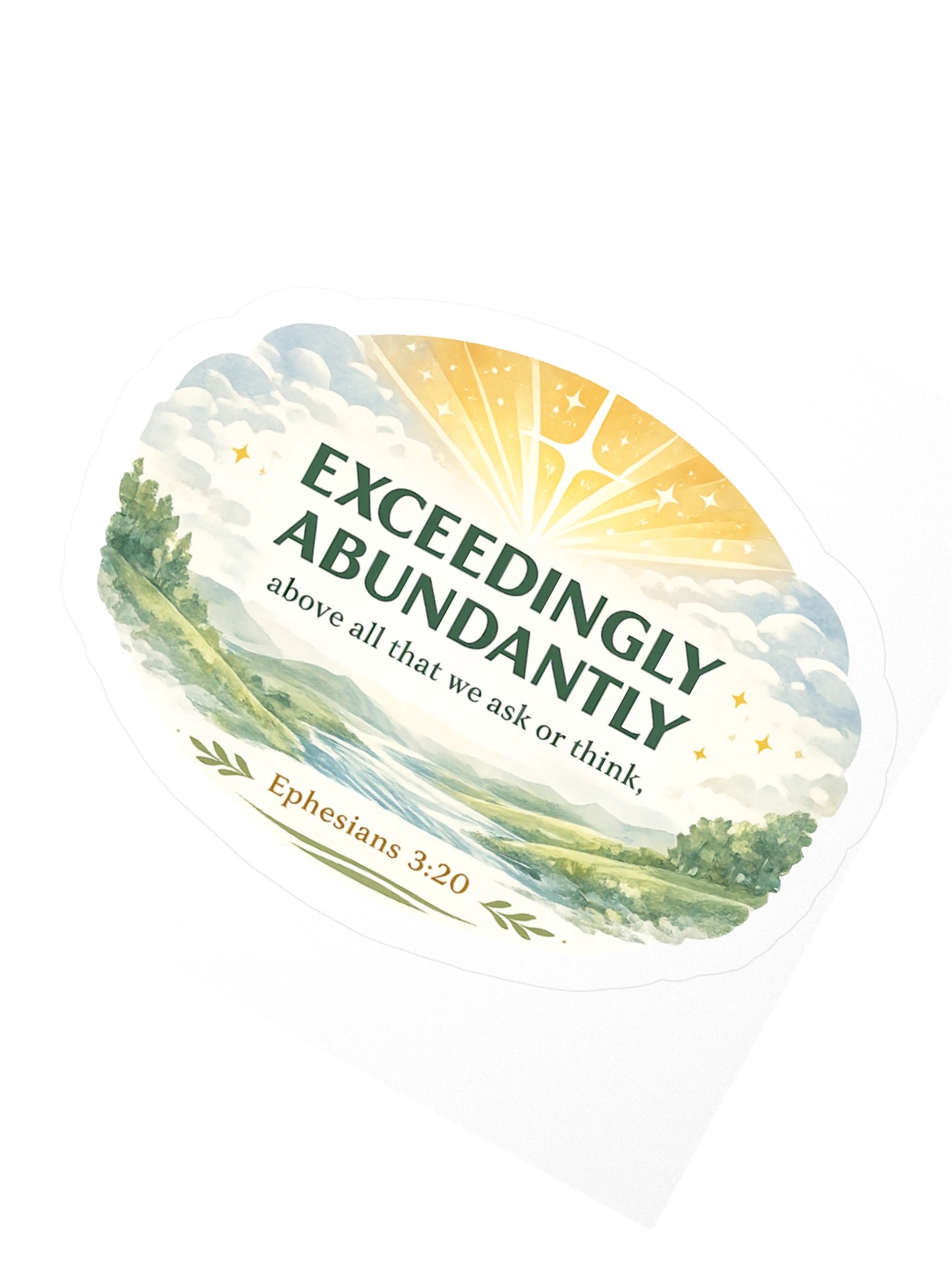EPH 3:20 - Sticker product image (1)