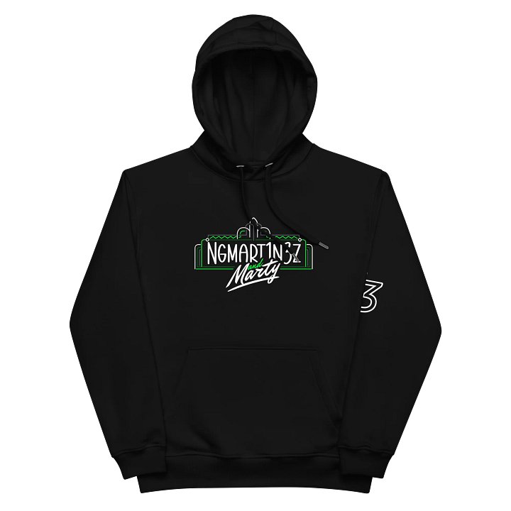 Retro Green NGM & Marty Hoodie product image (1)