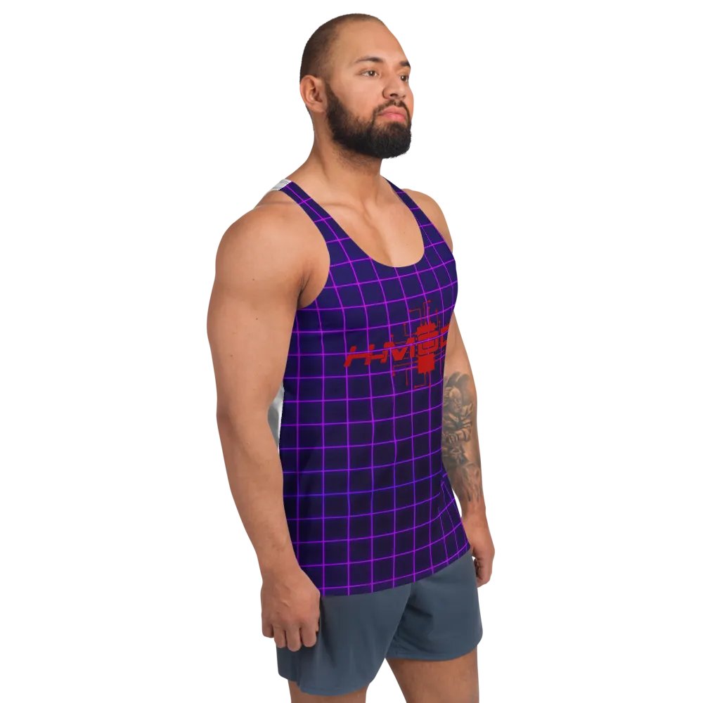 Attack logo grid AWESOME tank product image (3)