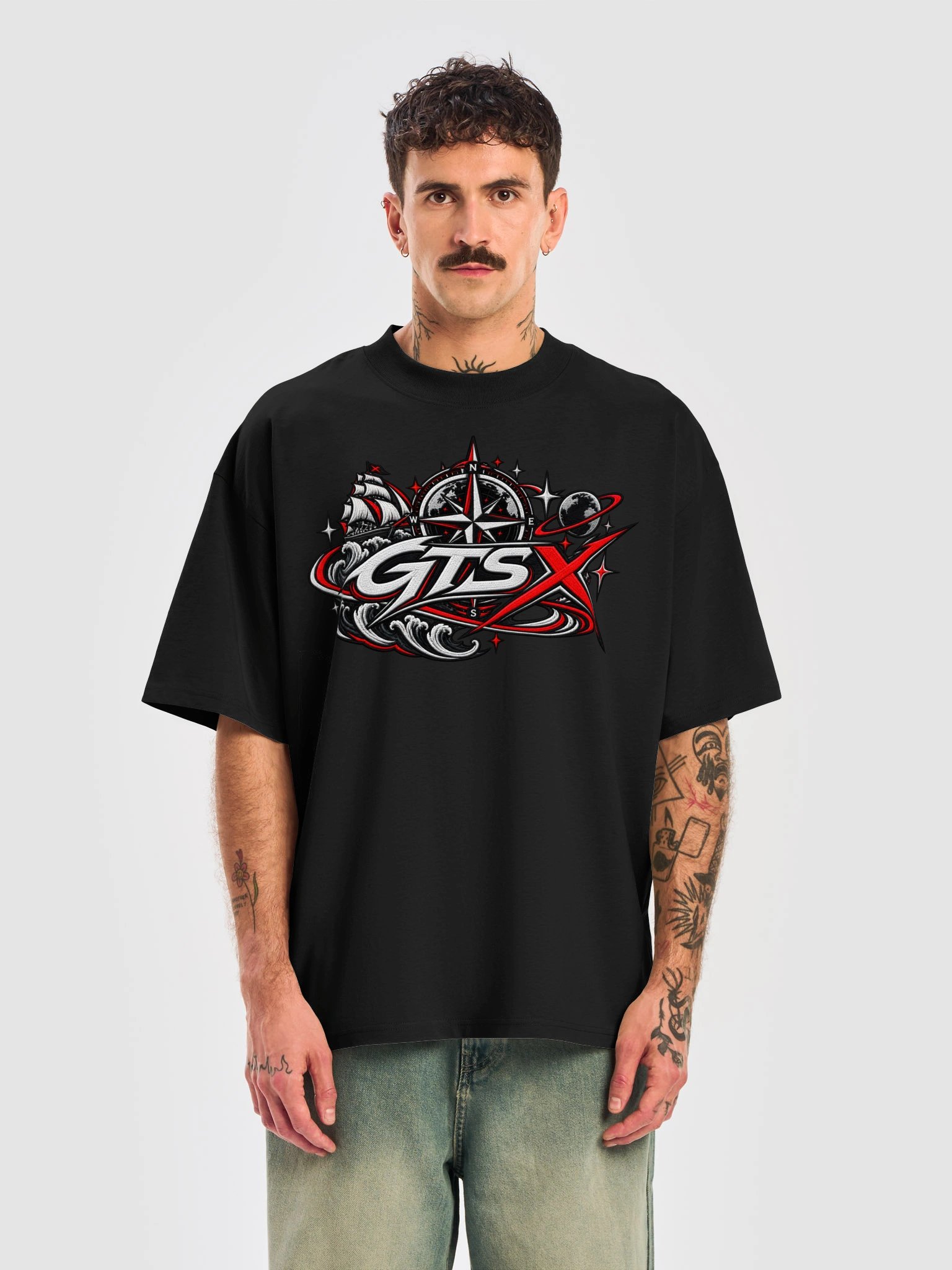 GTSX Voyage Oversized Organic Tee product image (5)