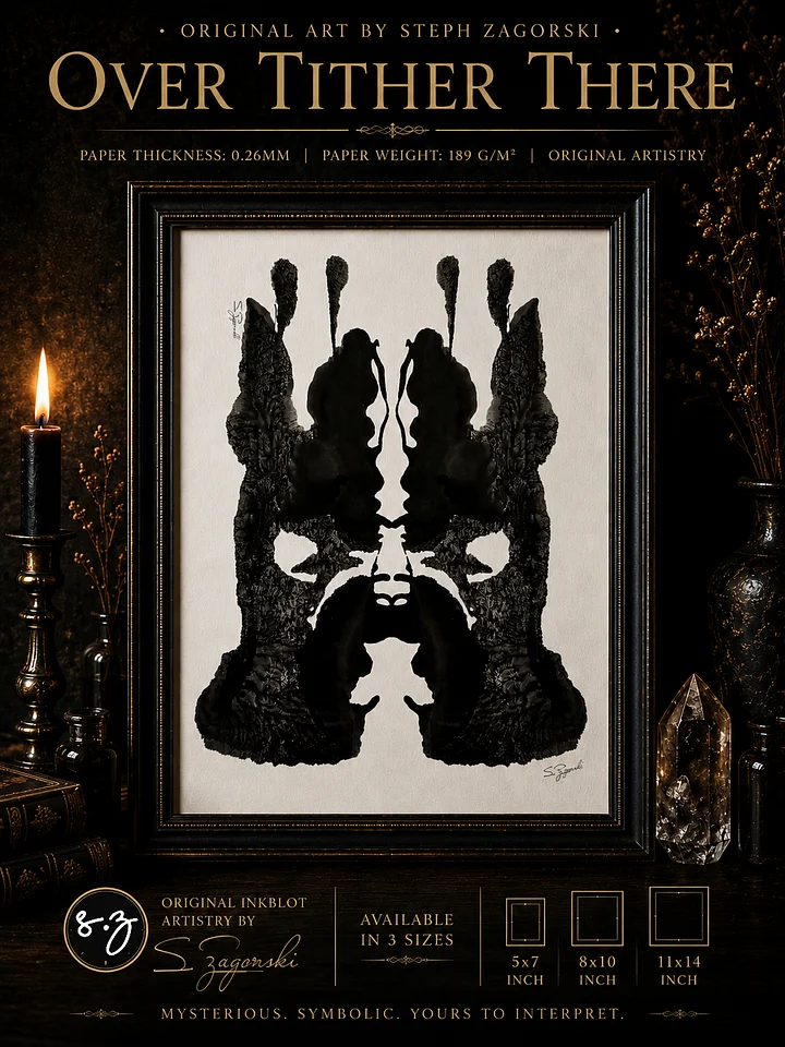 Over Tither There | Inkblot Print product image (1)