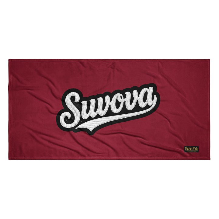 Suvova Script Beach Towel product image (1)