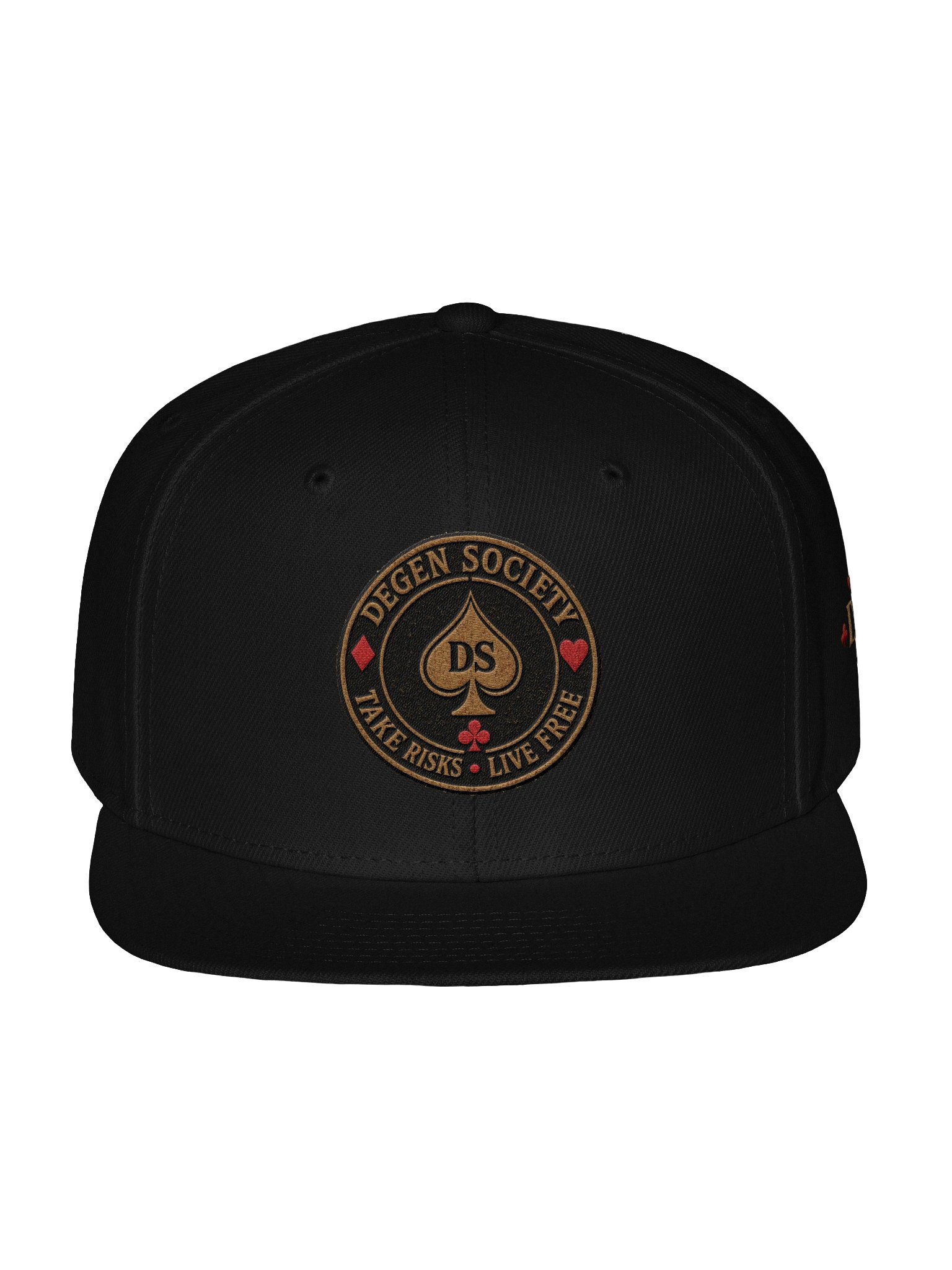 DEGEN SOCIETY – Spade Snapback Hat product image (6)