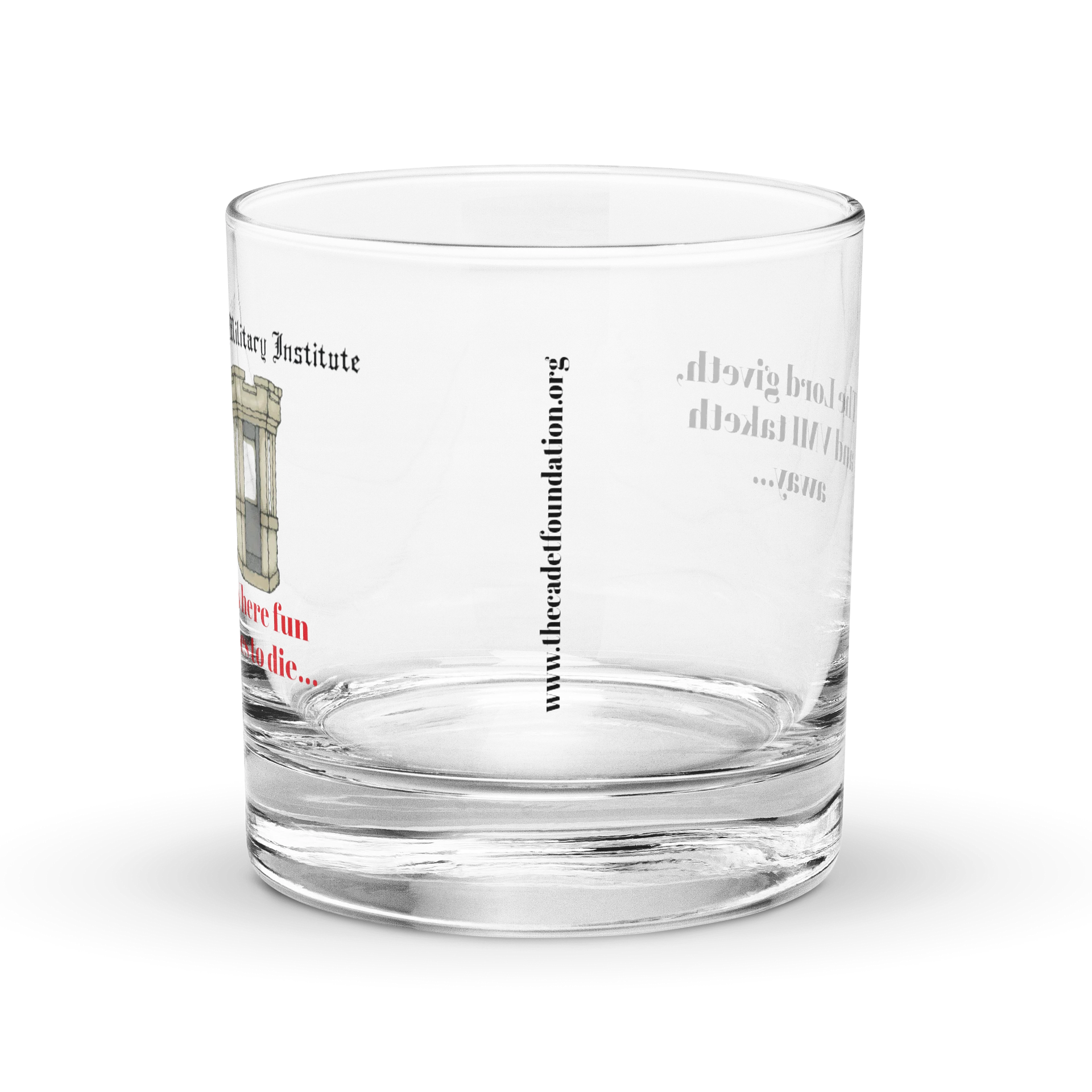 Where Fun Goes to Die Rocks Glass product image (3)