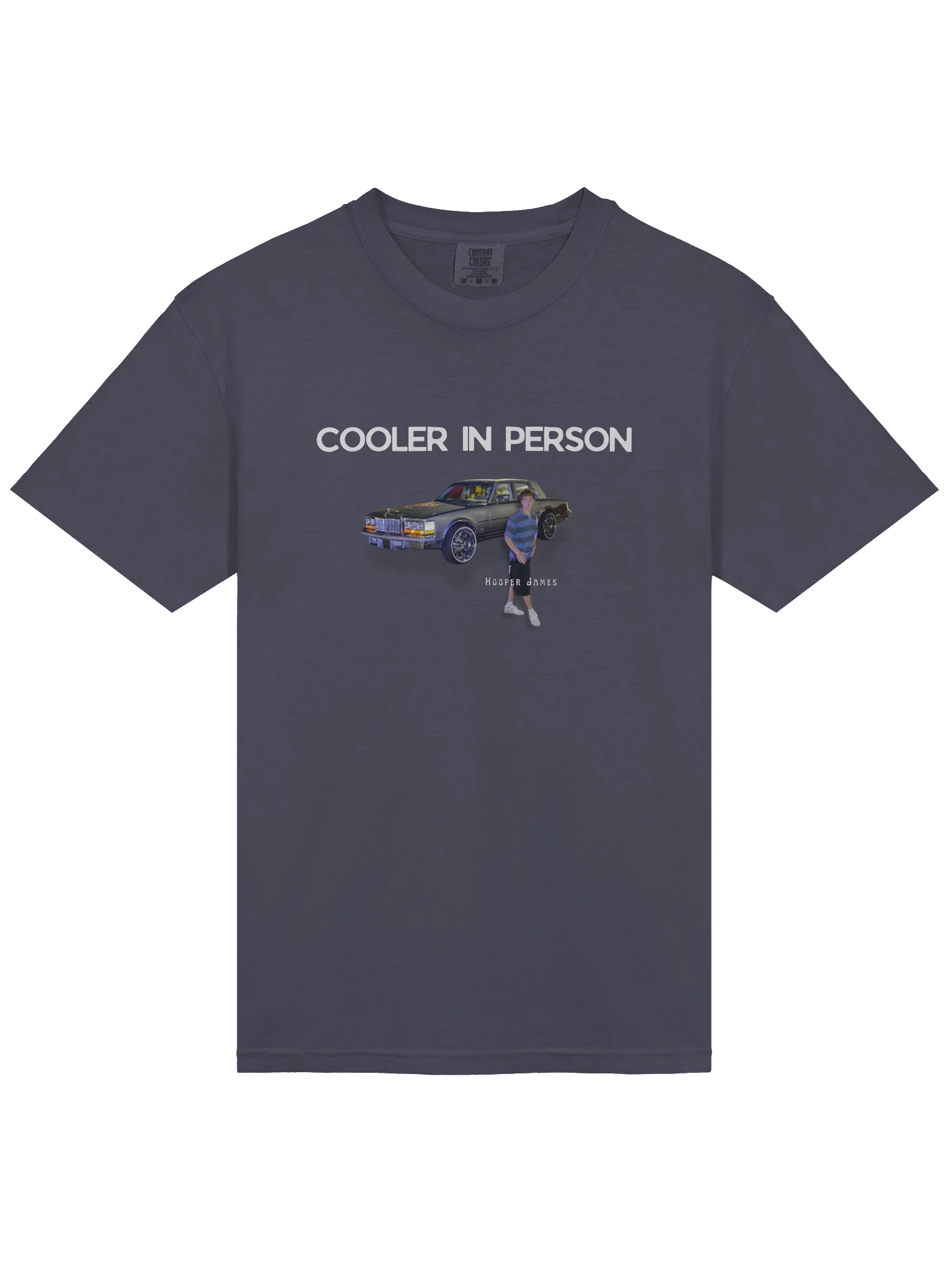 "COOLER IN PERSON" HEAVY WEIGHT T-SHIRTS product image (19)