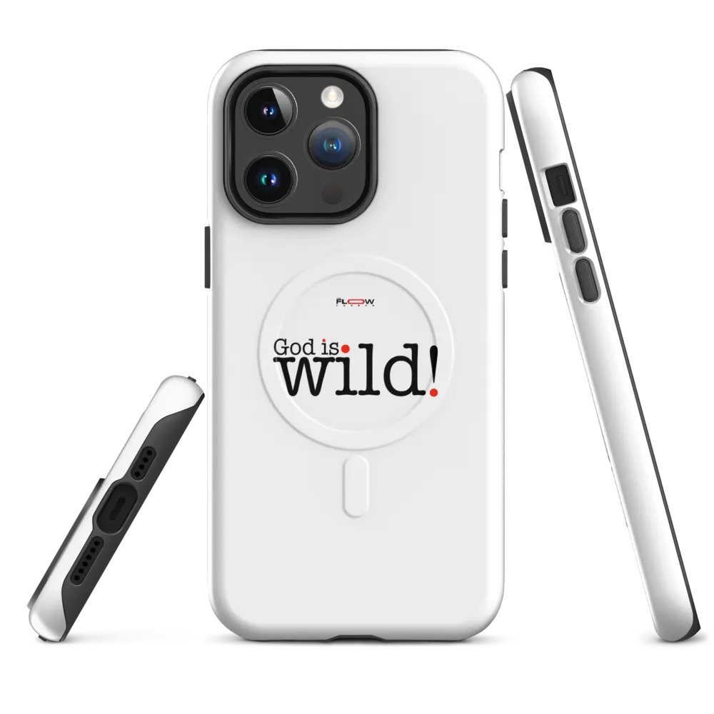 God is Wild! Tough MagSafe iPhone Case product image (1)
