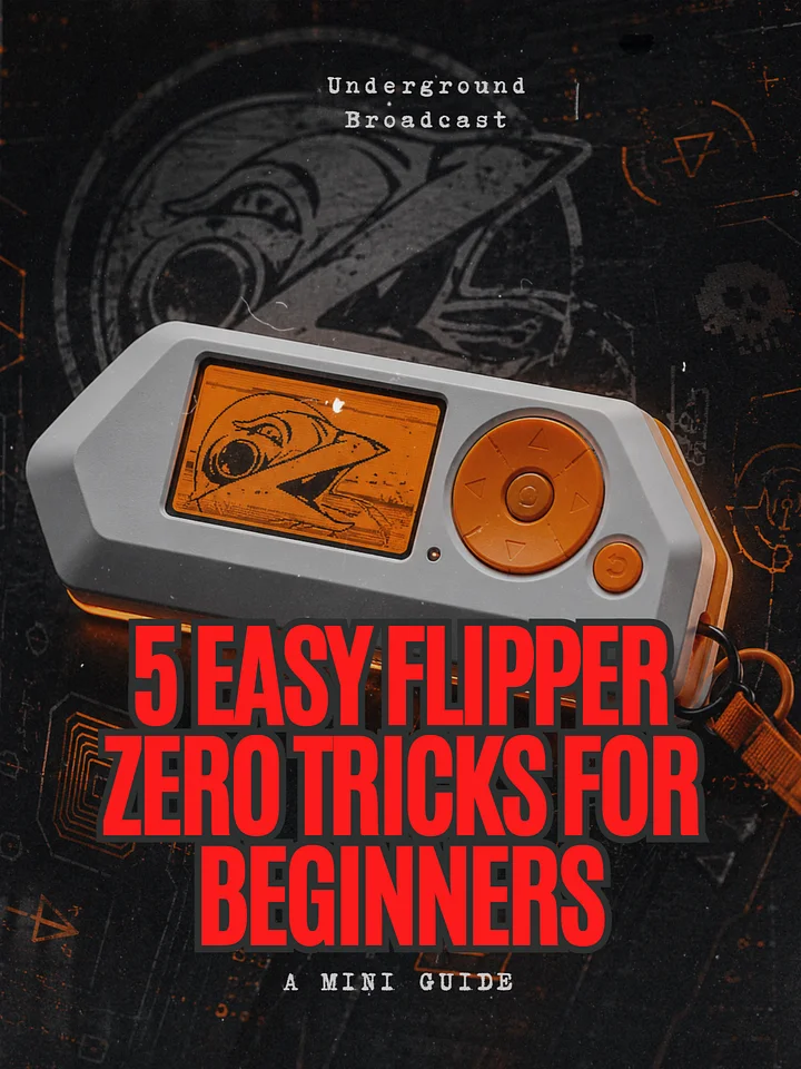 5 Easy Flipper Zero Tricks for Beginners | eGuide product image (1)